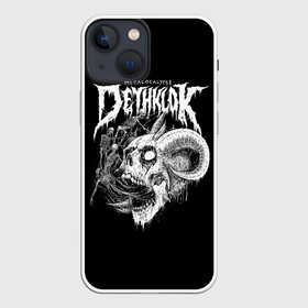Чехол для iPhone 13 mini с принтом Metalocalypse (Dethklok) 1 в Петрозаводске,  |  | dethklok | metalocalypse