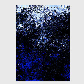 Скетчбук с принтом Брызги красок(Cold style) в Петрозаводске, 100% бумага
 | 48 листов, плотность листов — 100 г/м2, плотность картонной обложки — 250 г/м2. Листы скреплены сверху удобной пружинной спиралью | Тематика изображения на принте: abstraction | color | paint | spray | tie dye | абстракция | брызги красок | всплеск красок | капли красок | текстуры
