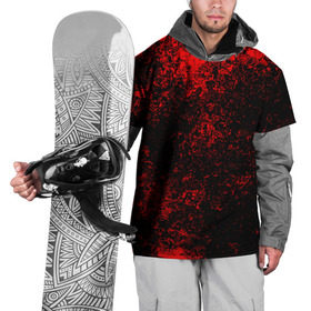 Накидка на куртку 3D с принтом Брызги красок(red style) в Петрозаводске, 100% полиэстер |  | abstraction | color | paint | spray | tie dye | абстракция | брызги красок | всплеск красок | капли красок | текстуры