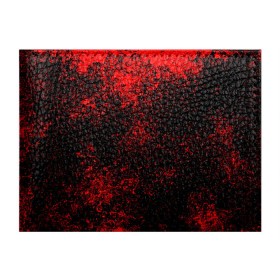 Обложка для студенческого билета с принтом Брызги красок(red style) в Петрозаводске, натуральная кожа | Размер: 11*8 см; Печать на всей внешней стороне | abstraction | color | paint | spray | tie dye | абстракция | брызги красок | всплеск красок | капли красок | текстуры