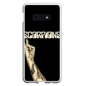 Чехол для Samsung S10E с принтом Scorpions в Петрозаводске, Силикон | Область печати: задняя сторона чехла, без боковых панелей | scorpions | клаус майне
рудольф шенкер | маттиас ябс | микки ди | павел мончивода | скорпионы