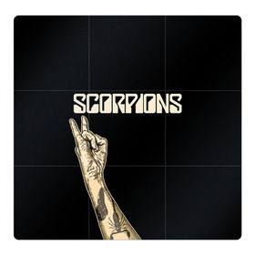 Магнитный плакат 3Х3 с принтом Scorpions в Петрозаводске, Полимерный материал с магнитным слоем | 9 деталей размером 9*9 см | Тематика изображения на принте: scorpions | клаус майне
рудольф шенкер | маттиас ябс | микки ди | павел мончивода | скорпионы