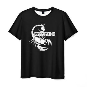 Мужская футболка 3D с принтом Scorpions в Петрозаводске, 100% полиэфир | прямой крой, круглый вырез горловины, длина до линии бедер | scorpions | клаус майне
рудольф шенкер | маттиас ябс | микки ди | павел мончивода | скорпионы