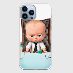 Чехол для iPhone 13 Pro Max с принтом Boss Baby в Петрозаводске,  |  | boss baby | босс | молокосос | мультфильмы