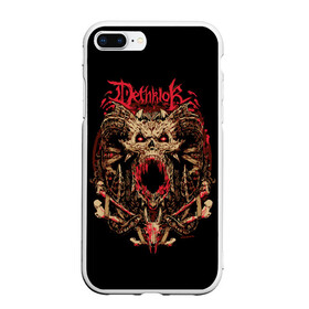 Чехол для iPhone 7Plus/8 Plus матовый с принтом Metalocalypse (dethklok) в Петрозаводске, Силикон | Область печати: задняя сторона чехла, без боковых панелей | metalocalypse (dethklok)