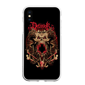 Чехол для iPhone XS Max матовый с принтом Metalocalypse (dethklok) в Петрозаводске, Силикон | Область печати: задняя сторона чехла, без боковых панелей | metalocalypse (dethklok)