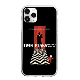 Чехол для iPhone 11 Pro матовый с принтом Twin Peaks в Петрозаводске, Силикон |  | twin peaks | агент дейл  купер | арт | сериал | твин пикс | фильмы