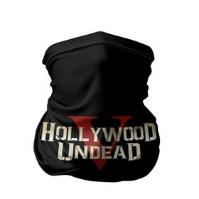Бандана-труба 3D с принтом Hollywood Undead в Петрозаводске, 100% полиэстер, ткань с особыми свойствами — Activecool | плотность 150‒180 г/м2; хорошо тянется, но сохраняет форму | five | hollywood undead | v