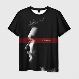 Мужская футболка 3D с принтом Tom Hardy в Петрозаводске, 100% полиэфир | прямой крой, круглый вырез горловины, длина до линии бедер | Тематика изображения на принте: tom hardy | актеры | том харди