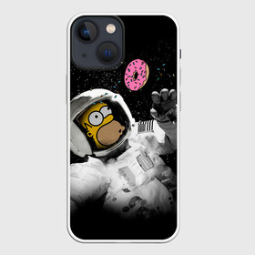 Чехол для iPhone 13 mini с принтом Space Homer в Петрозаводске,  |  | Тематика изображения на принте: homer | simpsons | гомер | симпсон | симпсоны