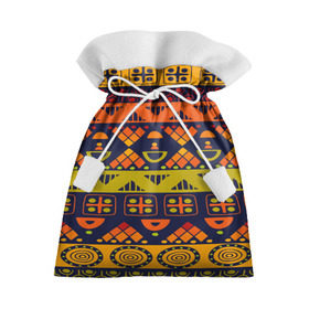 Подарочный 3D мешок с принтом Африканские символы в Петрозаводске, 100% полиэстер | Размер: 29*39 см | Тематика изображения на принте: africa | pattern | африка | африканские мотивы | народы африки | национальная одежда | переплетение нитей | ткани | узор | этнический узор