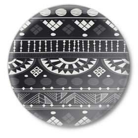 Значок с принтом Black&White africa в Петрозаводске,  металл | круглая форма, металлическая застежка в виде булавки | Тематика изображения на принте: 