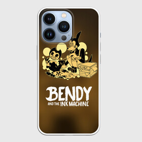 Чехол для iPhone 13 Pro с принтом Bendy and the ink machine (3D) в Петрозаводске,  |  | Тематика изображения на принте: bendy | horror | ink | machine