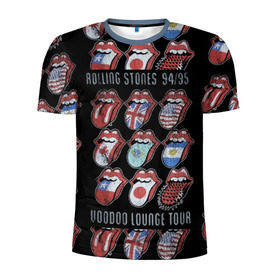 Мужская футболка 3D спортивная с принтом The Rolling Stones в Петрозаводске, 100% полиэстер с улучшенными характеристиками | приталенный силуэт, круглая горловина, широкие плечи, сужается к линии бедра | Тематика изображения на принте: англия | аргентина | блюз рок | канада | мик джаггер | музыка | песни | психоделический рок | ритм н блюз | рок | рок н ролл | ролинг | рот | стоун | стоунз | сша | флаг | язык | япония