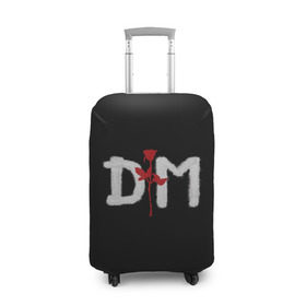 Чехол для чемодана 3D с принтом Depeche mode в Петрозаводске, 86% полиэфир, 14% спандекс | двустороннее нанесение принта, прорези для ручек и колес | depeche mode | music | альтернатива | музыка | рок