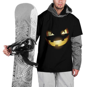 Накидка на куртку 3D с принтом Happy Halloween в Петрозаводске, 100% полиэстер |  | Тематика изображения на принте: 