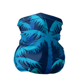 Бандана-труба 3D с принтом Пальмы в Петрозаводске, 100% полиэстер, ткань с особыми свойствами — Activecool | плотность 150‒180 г/м2; хорошо тянется, но сохраняет форму | summer | лес | пальмы | природа