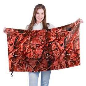 Флаг 3D с принтом camouflage texture в Петрозаводске, 100% полиэстер | плотность ткани — 95 г/м2, размер — 67 х 109 см. Принт наносится с одной стороны | армия | камуфляж | пиксели | силовые структуры | текстуры | хаки