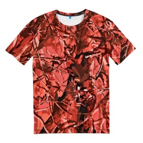 Мужская футболка 3D с принтом camouflage texture в Петрозаводске, 100% полиэфир | прямой крой, круглый вырез горловины, длина до линии бедер | армия | камуфляж | пиксели | силовые структуры | текстуры | хаки