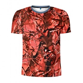Мужская футболка 3D спортивная с принтом camouflage texture в Петрозаводске, 100% полиэстер с улучшенными характеристиками | приталенный силуэт, круглая горловина, широкие плечи, сужается к линии бедра | Тематика изображения на принте: армия | камуфляж | пиксели | силовые структуры | текстуры | хаки