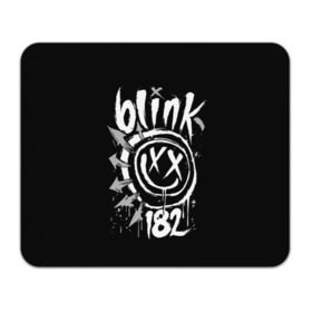 Коврик прямоугольный с принтом Blink-182 в Петрозаводске, натуральный каучук | размер 230 х 185 мм; запечатка лицевой стороны | blink | california | pop | punk | rock | группа | калифорния | панк | рок
