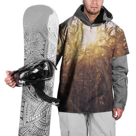 Накидка на куртку 3D с принтом Солнце во ржи в Петрозаводске, 100% полиэстер |  | Тематика изображения на принте: восход | закат | лучи | поле | природа | растения | рож | солнце | тепло