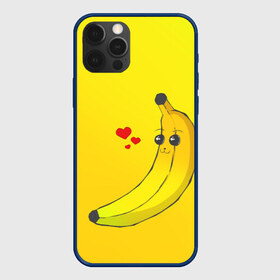 Чехол для iPhone 12 Pro Max с принтом Just Banana (Yellow) в Петрозаводске, Силикон |  | banana | банан | желтый | оранжевый | фрукты