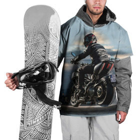 Накидка на куртку 3D с принтом Ducati в Петрозаводске, 100% полиэстер |  | bike | ducati | harley | honda | moto | suzuki | yamaha | байк | мотоцикл | спорт