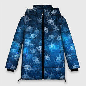 Женская зимняя куртка 3D с принтом Летающие макаронные монстры в Петрозаводске, верх — 100% полиэстер; подкладка — 100% полиэстер; утеплитель — 100% полиэстер | длина ниже бедра, силуэт Оверсайз. Есть воротник-стойка, отстегивающийся капюшон и ветрозащитная планка. 

Боковые карманы с листочкой на кнопках и внутренний карман на молнии | Тематика изображения на принте: галактикаб паттерн | звезды | космос | лапша | лмм | мем | пастафарианство | спагетти | тефтели | фрикадельки