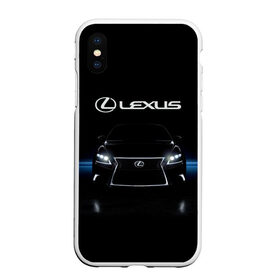 Чехол для iPhone XS Max матовый с принтом Lexus в Петрозаводске, Силикон | Область печати: задняя сторона чехла, без боковых панелей | auto | lexus | sport | toyota | автомобиль | внедорожник | машина | спорт