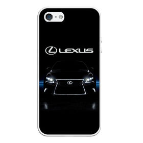 Чехол для iPhone 5/5S матовый с принтом Lexus в Петрозаводске, Силикон | Область печати: задняя сторона чехла, без боковых панелей | auto | lexus | sport | toyota | автомобиль | внедорожник | машина | спорт