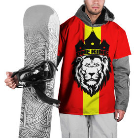Накидка на куртку 3D с принтом One King в Петрозаводске, 100% полиэстер |  | Тематика изображения на принте: king | leo | зверь | король | кошка | лев | природа | хищник | царь