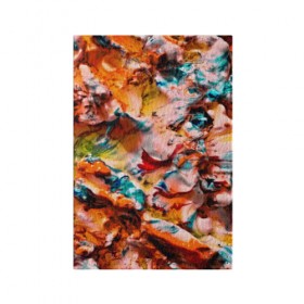 Обложка для паспорта матовая кожа с принтом Tie-Dye в Петрозаводске, натуральная матовая кожа | размер 19,3 х 13,7 см; прозрачные пластиковые крепления | Тематика изображения на принте: abstraction | color | spray | tie dye | абстракция | акварель | живопись | искусство | краски | текстуры | цветные краски | яркие цвета