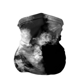 Бандана-труба 3D с принтом Black and White color в Петрозаводске, 100% полиэстер, ткань с особыми свойствами — Activecool | плотность 150‒180 г/м2; хорошо тянется, но сохраняет форму | 
