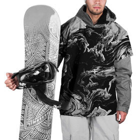 Накидка на куртку 3D с принтом vortex gray в Петрозаводске, 100% полиэстер |  | abstraction | color | spray | tie dye | абстракция | акварель | живопись | искусство | краски | текстуры