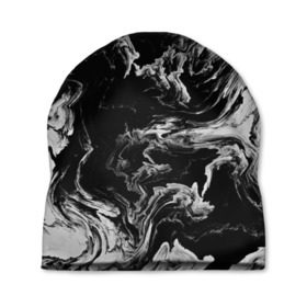 Шапка 3D с принтом vortex gray в Петрозаводске, 100% полиэстер | универсальный размер, печать по всей поверхности изделия | Тематика изображения на принте: abstraction | color | spray | tie dye | абстракция | акварель | живопись | искусство | краски | текстуры