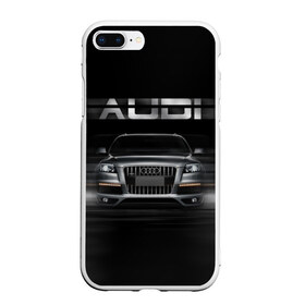 Чехол для iPhone 7Plus/8 Plus матовый с принтом Audi Q7 скорость в Петрозаводске, Силикон | Область печати: задняя сторона чехла, без боковых панелей | audi | авто | автомобиль | ауди | кольца | красивая | кроссовер | крутая | марка | машина | надпись | немецкая иномарка | прикольная | тачка | черная | эмблема