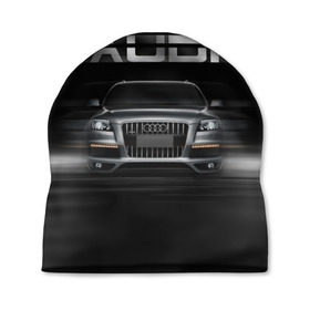 Шапка 3D с принтом Audi Q7 скорость в Петрозаводске, 100% полиэстер | универсальный размер, печать по всей поверхности изделия | audi | авто | автомобиль | ауди | кольца | красивая | кроссовер | крутая | марка | машина | надпись | немецкая иномарка | прикольная | тачка | черная | эмблема