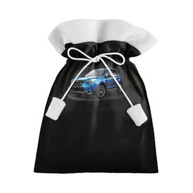 Подарочный 3D мешок с принтом Black в Петрозаводске, 100% полиэстер | Размер: 29*39 см | subaru | субару