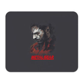 Коврик прямоугольный с принтом Metal Gear Solid в Петрозаводске, натуральный каучук | размер 230 х 185 мм; запечатка лицевой стороны | game | gear | metal | snake | игра | шпион