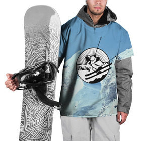 Накидка на куртку 3D с принтом Лыжный спорт в Петрозаводске, 100% полиэстер |  | ski patrol | sport | возвышение | возвышенность | гора | горка | национальный парк | облака | склон | снег | спорт | холм