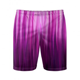 Мужские шорты 3D спортивные с принтом фиолетово-черные краски в Петрозаводске,  |  | Тематика изображения на принте: color | violet | акварель | краски | полосы | фиолетовый | цвет | черный | ярко