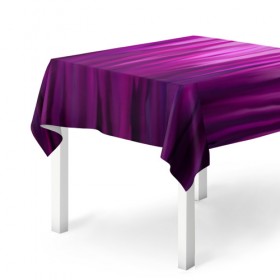 Скатерть 3D с принтом фиолетово-черные краски в Петрозаводске, 100% полиэстер (ткань не мнется и не растягивается) | Размер: 150*150 см | color | violet | акварель | краски | полосы | фиолетовый | цвет | черный | ярко