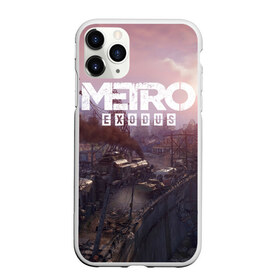 Чехол для iPhone 11 Pro матовый с принтом METRO в Петрозаводске, Силикон |  | metro | metro exodus | метро