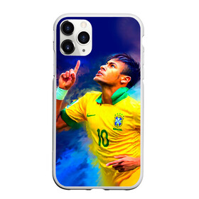 Чехол для iPhone 11 Pro Max матовый с принтом Neymar в Петрозаводске, Силикон |  | neymar | неймар | сборная бразилии