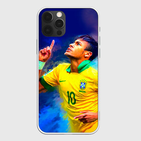 Чехол для iPhone 12 Pro с принтом Neymar в Петрозаводске, силикон | область печати: задняя сторона чехла, без боковых панелей | neymar | неймар | сборная бразилии