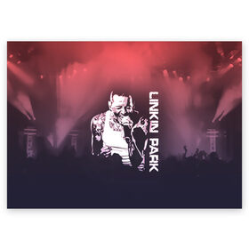 Поздравительная открытка с принтом Linkin Park (Честер) в Петрозаводске, 100% бумага | плотность бумаги 280 г/м2, матовая, на обратной стороне линовка и место для марки
 | bennington | chester | linkin park | альтернативный метал | альтернативный рок | беннингтон | группа | линкин парк | музыкант | ню метал | певец | рок | рэп | рэп рок | честер | электроник рок