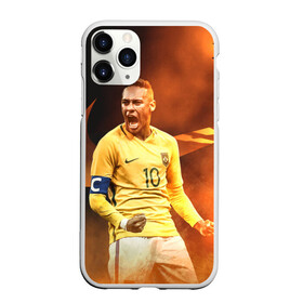 Чехол для iPhone 11 Pro матовый с принтом Neymar в Петрозаводске, Силикон |  | neymar | неймар | сборная бразилии