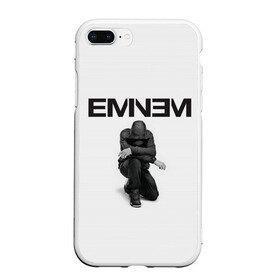 Чехол для iPhone 7Plus/8 Plus матовый с принтом Eminem в Петрозаводске, Силикон | Область печати: задняя сторона чехла, без боковых панелей | eminem | rap | еминем | реп | рэп | эминем