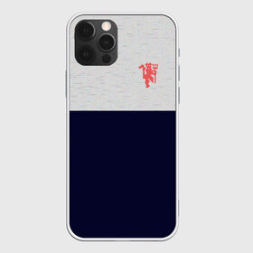 Чехол для iPhone 12 Pro Max с принтом Manchester United - Vintage style в Петрозаводске, Силикон |  | винтаж | манчестер юнайтед